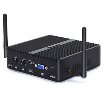 쿼드 코어 인텔 j4105 팬리스 데스크탑 마이크로 미니 pc 론 j1900 n3160 2 nic lan vga 포트 소 서버 컴퓨터 linux, 협력사, 4기가 램 128기가 SSD, 셀러론 j1900 ddr3
