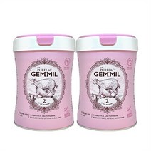 퓨어락 젬밀 산양분유 2단계 750g 2캔 -, 단일