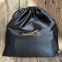 새틴 포장 가방 실크 Drawstring 파우치 핸드백 헤어 화장품 쥬얼리 신발 여행 보관 향 주머니 인쇄 로고 2, 01 40x50cm