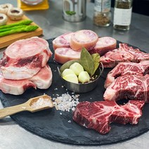 숨바고기 한우 사골 우족 잡뼈 3kg 영양 보신세트