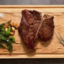 [싼쵸정육점] 초저온 포터하우스 스테이크 초이스 6cm 미국산 소고기 티본 T본, 1100g