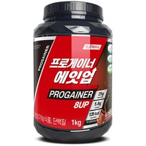프로게이너 에잇업 8가지 프로틴 단백질보충제 헬스보충제 쉐이크 식약처등록 건강기능식품, 1통