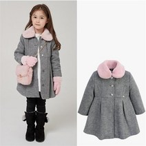 컬리수 겨울코트 주문폭주 인기!! 입학식 선물추천 따뜻한 겨울코트 클래식 플레어코트 C214COG02P