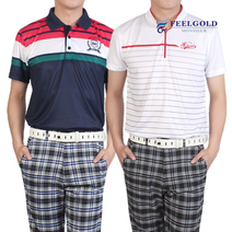 필골드 파크타운 남성 차이나카라 반팔 티셔츠 PT033n035