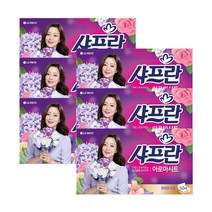 샤프란 아로마시트후레쉬드림향 50매 시트형 섬유유연제 50매 x 6개, 1세트