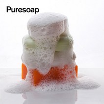 퓨어솝 천연비누만들기세트KIT 27종모음 (수제비누 핸드메이드비누 샴푸바만들기) 비누베이스 비누만들기세트, 10.삼백초 비누만들기세트 100gx5개