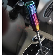 차량용 기어봉 오토 수동 스틱 기어노브 KA4 싼타페DM 올뉴K5 펠리세이드 스타리아 더뉴아반떼 제네시스G80 아우디 마티즈 벤츠 NX4 QM3 그랜져IG K8, 레드