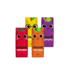 롯데칠성음료 크니쁘니 트니지니 오가닉 주스 125ml x 24팩 혼합 4가지맛 구성 쥬스, 2.비트x8+사과x4+포도x8+오렌지x4