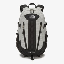 노스페이스 빅 샷 그리드 화이트 백팩 ﻿데일리 하이킹 겸용 테크 기능성 가방 TNF UNI BIG SHOT