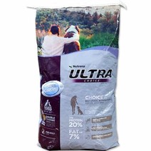사료 애견사료 뉴트리나 울트라 초이스 전연령견용건강사료 15kg, 1g, 1개, 해당 상품 선택하기