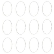 이케아 샤워커튼 링 HASSJON 하셴 12개입, 기본