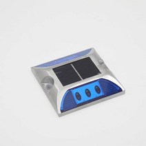 정원 마당 텃밭 쏠라 태양광 led 조명등 도로 경광등 교통 표시 표지판 램프 주차 위험 등, 푸른