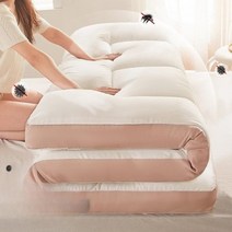 미니 허리디스크 단단한 땅바닥 신축의 콩 섬유 매트리스리스, 90x200cm, (써니블루) 6cm두께