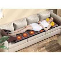 온열두타매트 전신 마사지 안마매트 안마침대 다용도, 약용베개 가죽 버전