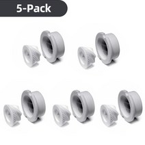 후추그라인더 소금 통후추 양념분쇄기 깨갈이 수동 그라인더 교체용 버(원뿔형 세라믹 버), 5개