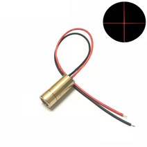 레이저 미니 마킹 조각 절단기 마킹 컷팅650nm 5mW 3V5V 9mm 크로스 라인 도트 921mm 산업용 모듈 레드 위치 헤드 LD 모듈 의료 포지셔닝, 5V 크로스 LD 모듈