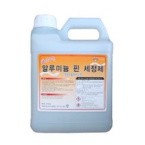 향기있는 알루미늄 핀 세정제 에어컨 콘덴서 에바 히터 핀 클리너 10L