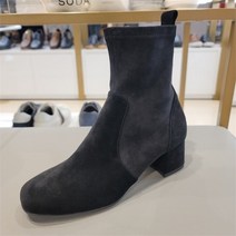 [소다] NC02 여성 삭스앵클부츠 FLB025 DA10 블랙 5CM (6209383)