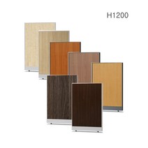 PDS-17 H1200 PVC 45T 우드원톤파티션 사무실파티션 가림막 파티션, (부속)