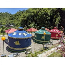 몽골게르 몽골텐트 게르 몽골 감성 캠핑 대형 102447, 직경 8m의 새로운 업그레이드된 변색되지 않는 캔버스