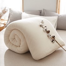 미끼 보온 솜이불 실면 꽃이불 솜면 솜방석 요이불 리스 바닥이불, C04-150x200cm(한 사람 이부자리