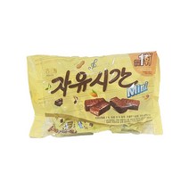 해제)미니자유시간200gx1개입생활용품 식품 간식 초코바 초콜릿, 자유시간미니 200g 小