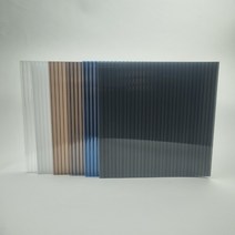 국산 폴리카보네이트 복층판 렉산 아키라이트 이중 PC판 (6T/10T/16T) 1M (무료재단), 10T, 오팔화이트, 2100mm X 1000mm, 1개
