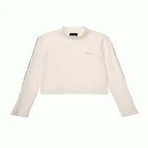 [엔터식스]게스 [ACTIVEWEAR]소매 레터링 골지 긴팔티YM8K2483