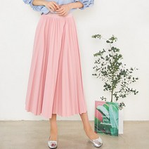 헤이올리 베이직 플리츠 스커트