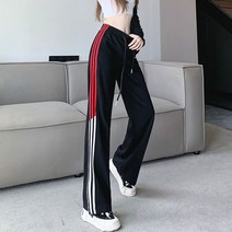 대박난박양 배색 라인 트레이닝 팬츠