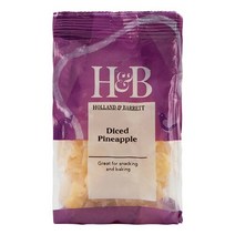 Holland & Barrett H&B 홀랜드앤바렛 자른 파인애플 100g Diced Pineapple, 1개