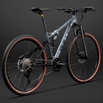 MTB 풀샥 듀얼샥 산악자전거 필립스 Zero 소프트테일 전체 충격 흡수 오일 디스크, 33단, 27.5 인치, 미스터리어스 그레이 (오일 디스크)