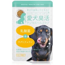일본직발송 4. 애견취활 애견 냄새 활 덴탈 헬스케어 15g 반려동물 입 냄새 간식 식사에 뿌리는 분말 타, One Size_One Color, One Color