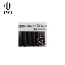 IWI 잉크 카트리지 잉크카트리지 6개입 블랙, 잉크 색상