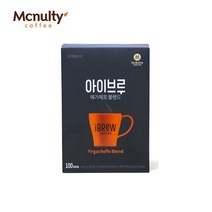 맥널티 아이브루 예가체프 블렌드 원두커피믹스, 1g, 100개