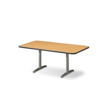 티에스퍼니처 OA 3X5 오리발 회의테이블 국산, 화이트그레이