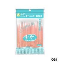 치면착색제 교정용왁스 치과용 고리 유아 아기치실 100pcs 양방향 치간 브러시 denta floss 치간 청소기 치열 교정 치과 치아 브러시 이쑤시개 구강 관리 도구, 006