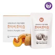 [김재식헬스푸드] 호박씨호박즙(스탠딩) 100ml 30팩 (2박스), 단품, 단품