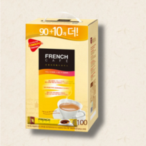 프렌치카페 스틱커피 카페믹스 사무실간식 일회용 인스턴트, 100개입 × 1개