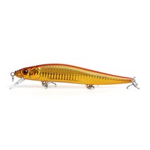 kitsune 세이고 140F 미노우 농어 플로팅 루어 하드베이트, 골드, 23g