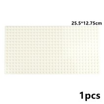 레고 호환용품 클래식베이스 플레이트 4 스타일 플라스틱 조립 벽돌 베이스 피규어 도시 거리 로드 모든, 16 White 32X16