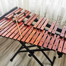 고급 마림바 실로폰 칼림바 37음 타악기 교습용 연주, 37음 (공진관) 알루미늄 카리용