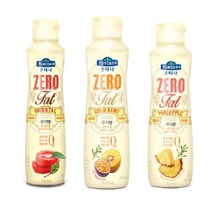 폰타나 제로팻 오리엔탈 드레싱 235g + 골드키위 드레싱 230g + 파인앤플 드레싱 230g, 1세트