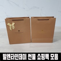 발렌타인데이 선물쇼핑백 스페셜 종이가방 10장 답례품 선물용 고급쇼핑백 인기만점 종이선물가방, 발렌타인데이 선물쇼핑백 스페셜 종이가방 브라운 10장