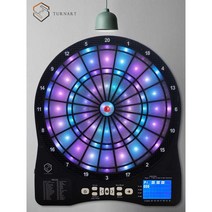 다트기계 전자다트 다트판 발광 술집 바 주점 업소용, Blue  호스트 훈련용 다트 6개