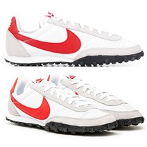 나이키 [NIKE] 12주년 와플 레이서 스니커즈 화이트레드 CN8116 100