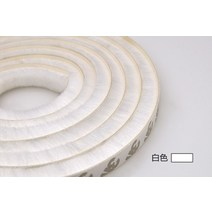 DIY 차음 방음 음악 방송 방음 부스 홈 도어 창 방음 보드 용 1 미터 자체 31, 9x15mm, 1M, 하얀