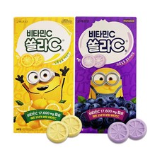 고려은단 쏠라C 2gx80정 비타민C 간식, 상품선택, 레몬맛, 레몬맛