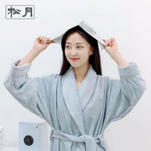 송월 격자 가운, 아이보리L