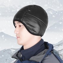 야외운동 스키 등산 라이딩 보온 헤드가드 격투보호대, BLACK